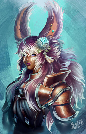FF14 Character Portrait